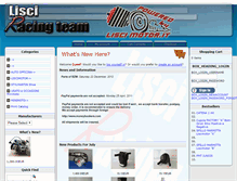 Tablet Screenshot of lisciracingteam.com